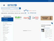 Tablet Screenshot of detecto.es