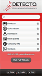 Mobile Screenshot of detecto.com